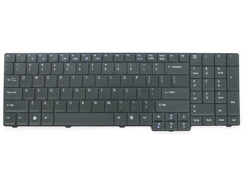 produkt-foto van 'Laptop Toetsenbord - kb.acf07.001, us 104 toetsen, zwart, Acer'