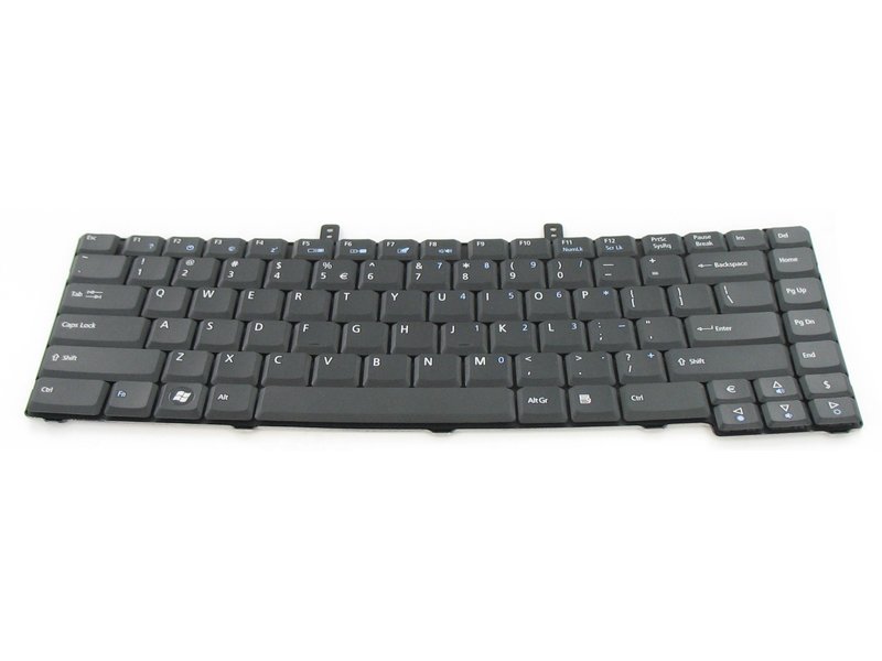 produkt-foto van 'Laptop Toetsenbord - kb.int00.002, us 104 toetsen, zwart, gebogen, Acer'