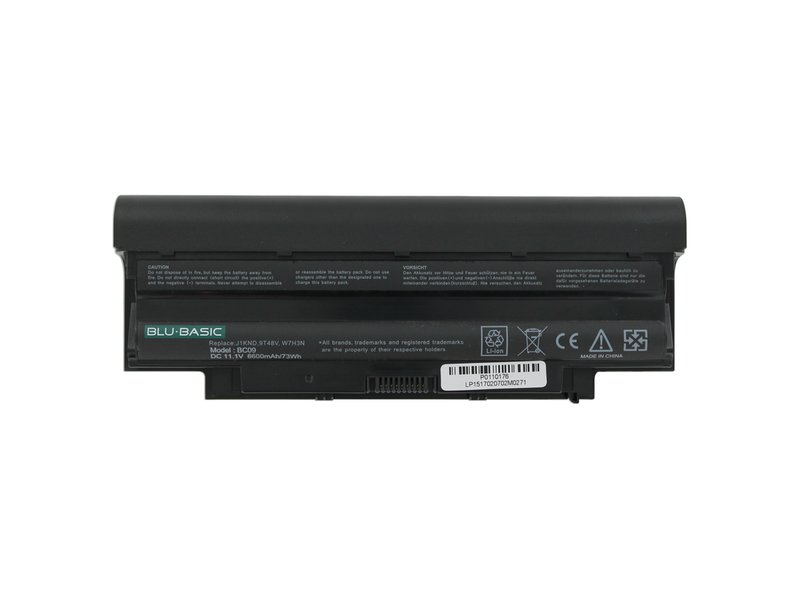produkt-foto van 'Laptop Accu - 10.8-11,1v, 7.200mah, 72wh, zwart, blu-basic, Dell n5050'