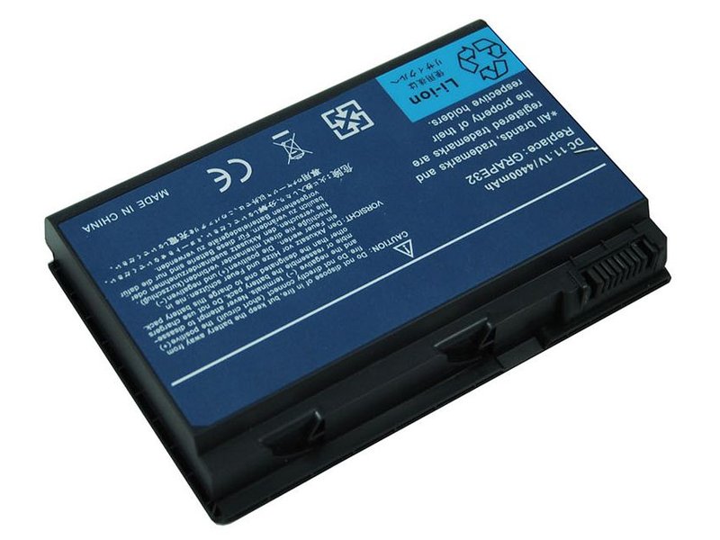 produkt-foto van 'Laptop Accu - 10,8-11,1v, 4.400mah, 49Wh, Blu-Basic, zwart, acer ex55630ez'
