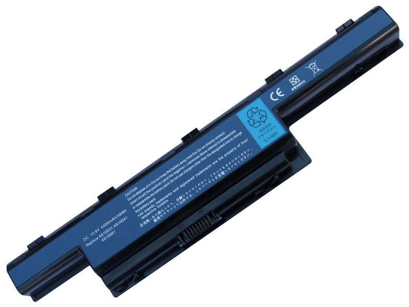 produkt-foto van 'Laptop Accu - 10,8-11,1v, 4,400mah, 47Wh, BluBasic, zwart, oa. acer ex55630ez'