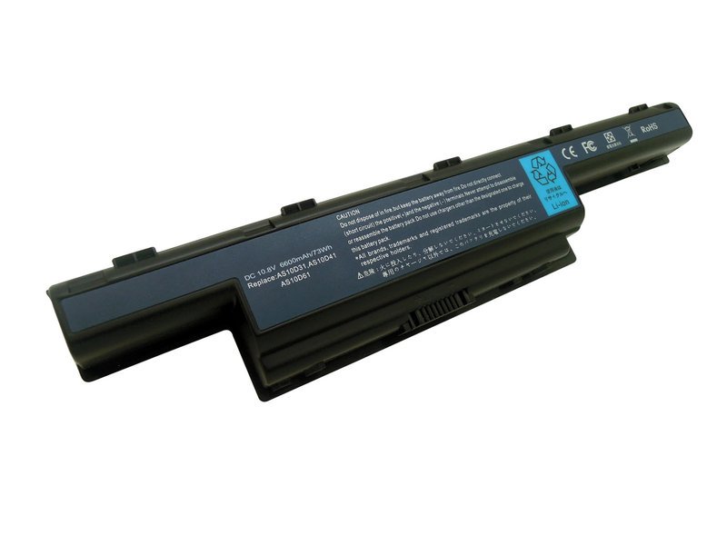 produkt-foto van 'Laptop Accu - 10.8-11.1v, 6.600mah, 71wh, zwart, blu-basic'