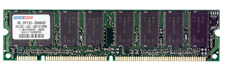 produkt-foto van 'Dimm 512mb (c2 - sdram - pc-133 - dane premium)'