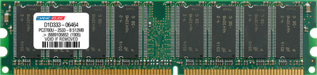 produkt-foto van 'Dimm 512mb (c4 - ddr-266 - pc-2100 - dane premium)'