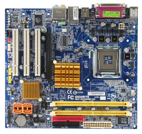 produkt-foto van 'Gigabyte ga-945gzm-s2 (socket-775, fsb=800m, 2x ddr2, lan)'