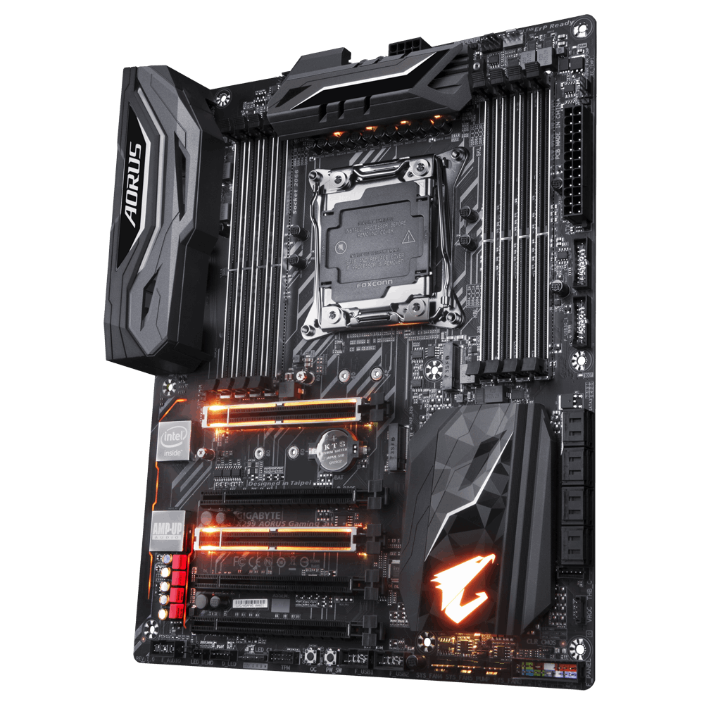 produkt-foto van 'Gigabyte 2066 moederbord - x299 aorus gaming 3, lga2066, 4x ddr4'