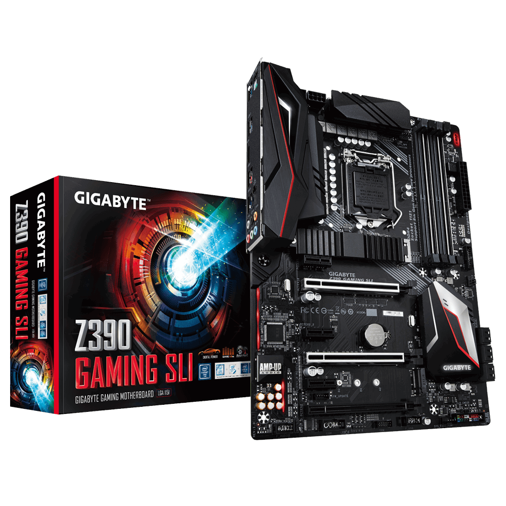 produkt-foto van 'Gigabyte moederbord - ga-z390 gaming sli, lga1151'