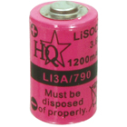 produkt-foto van 'li3a/790 - 1/2 AA batterij (3,6v - 1200mAh)'