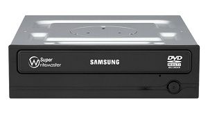produkt-foto van 'Samsung DVD-brander - sata, 24x, zwart, oem'
