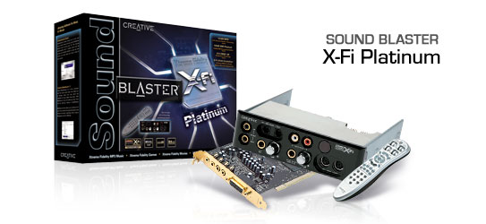 produkt-foto van 'Sound Blaster x-Fi Platinum (PCI)'