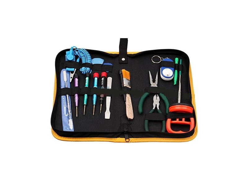 produkt-foto van 'Yanec iPad gereedschapkit, 17-delig, professioneel'