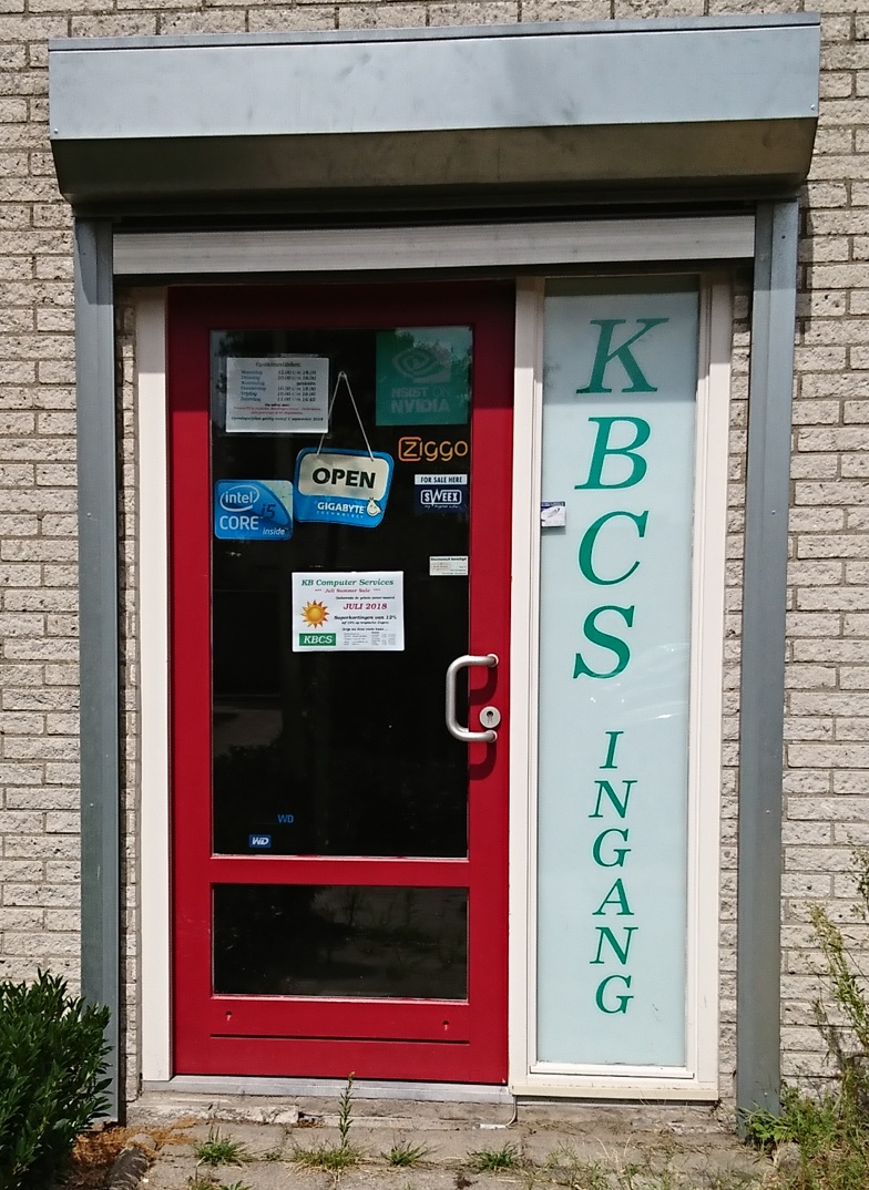 foto zij-ingang KB Computer Services